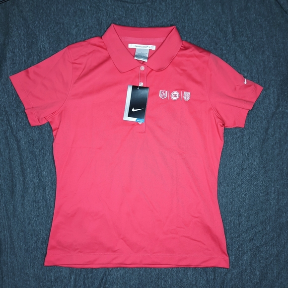 Nike Other - Nike Pink 3 Logo Polo Medium